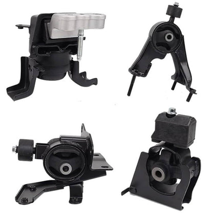Solidspare New 4Pcs Engine Motor Transmission Mount For 2009-13 Corolla 1.8L A62015 A62023
