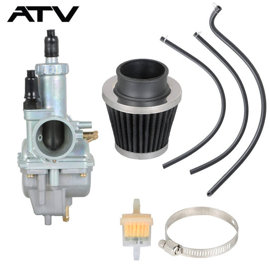 Solidspare Carb & Air Filter For 2001 kawasaki Bayou 220 Carburetor KLF220A