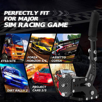 Solidspare 64 Bit USB PC Handbrake SIM for Racing Games G25/27/29 T500 T300 G923 G920 New