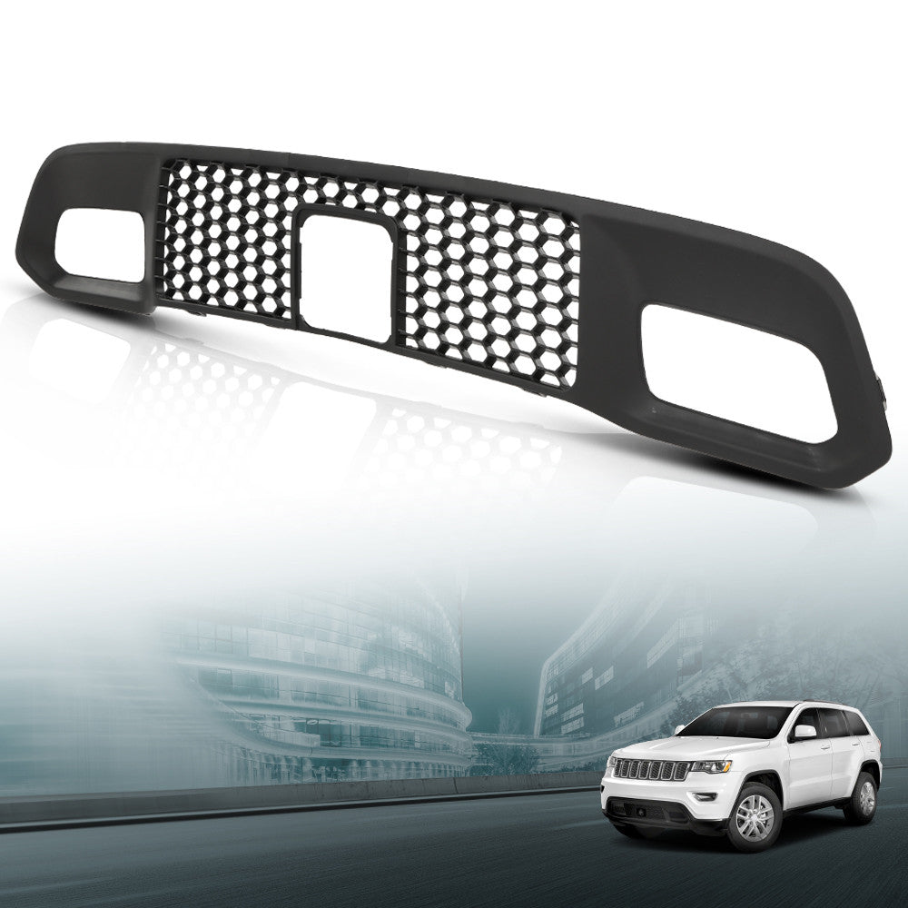 Solid Spare Front Lower Bumper Grille Grill Fit For 2016-2022 Jeep Grand Cherokee 68310774AB