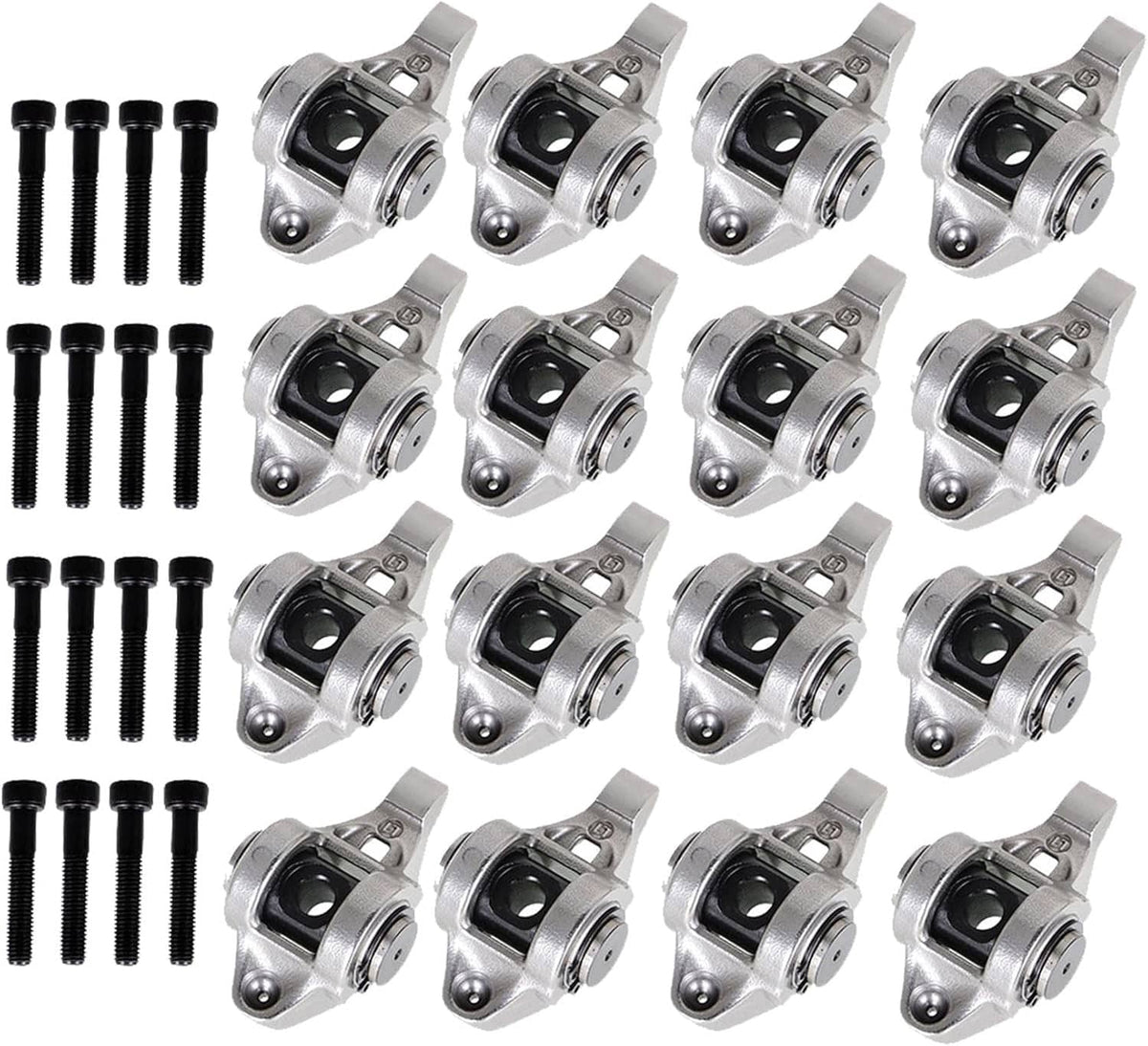 Solidspare Rocker Arms w/ Upgraded Trunion Kit Installed For 4.8 5.3 5.7 6.0 LS1 LS2 LS6
