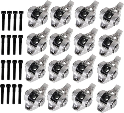 Solidspare Rocker Arms w/ Upgraded Trunion Kit Installed For 4.8 5.3 5.7 6.0 LS1 LS2 LS6