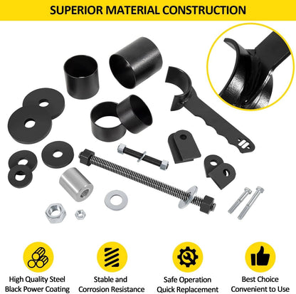 Solid Spare Upper Lower Control Arm Bushing Removal Install Tool 85000009 for GM A/F/G-Body