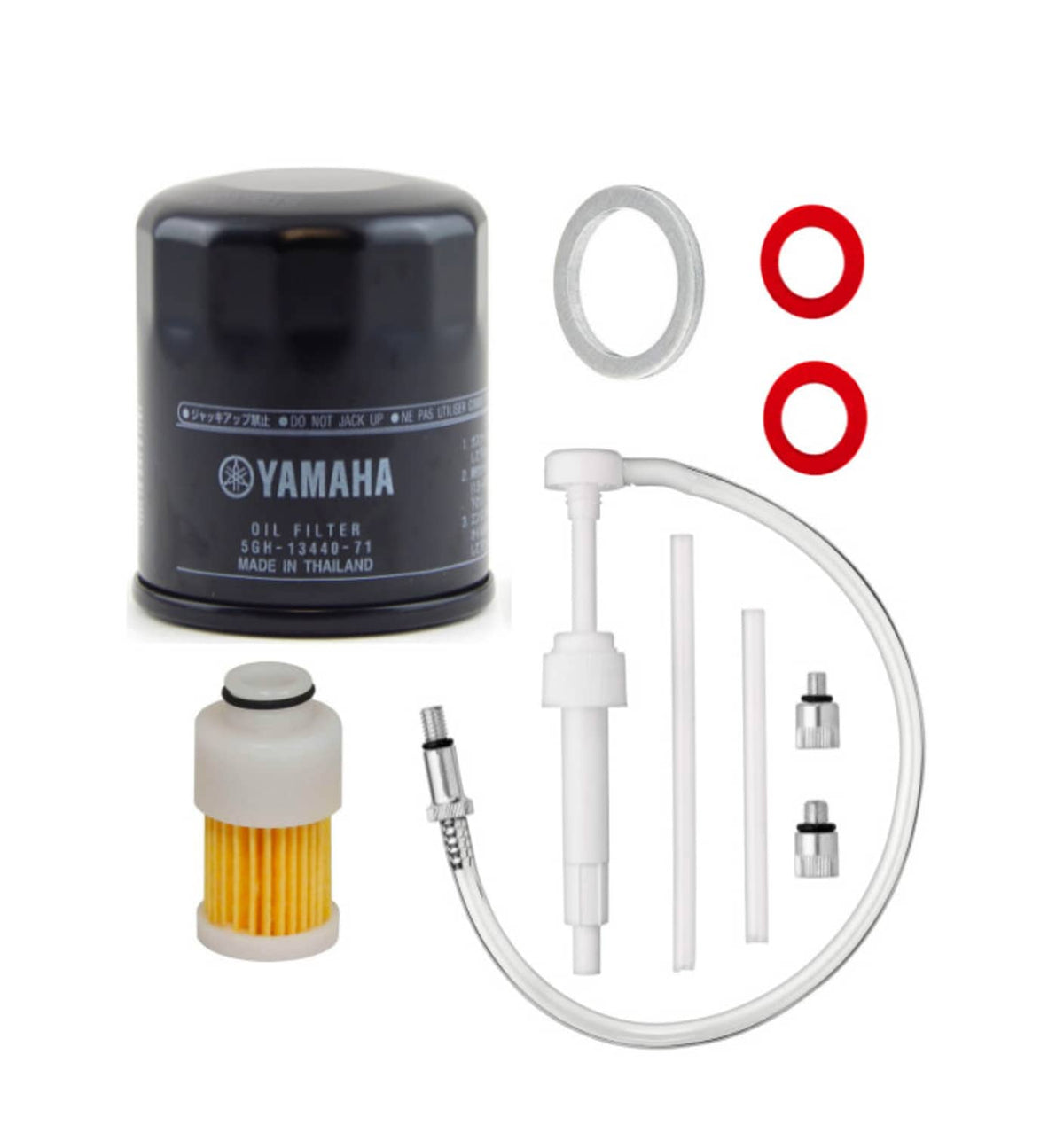 Solid Spare Outboard Oil Change Service Kit for Yamaha 50hp 60hp 68V-24563-00 5GH-13440-00