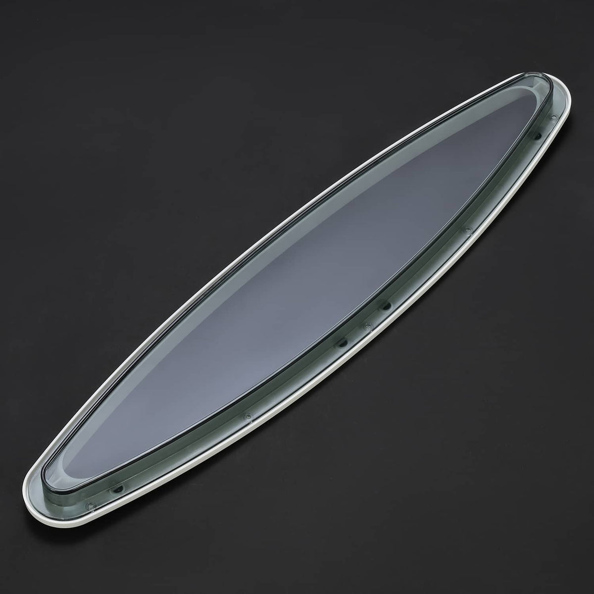 Solidspare Port Hole Bow Oval Window with Outer Ring For Sea Ray Boat 2004 & 2007