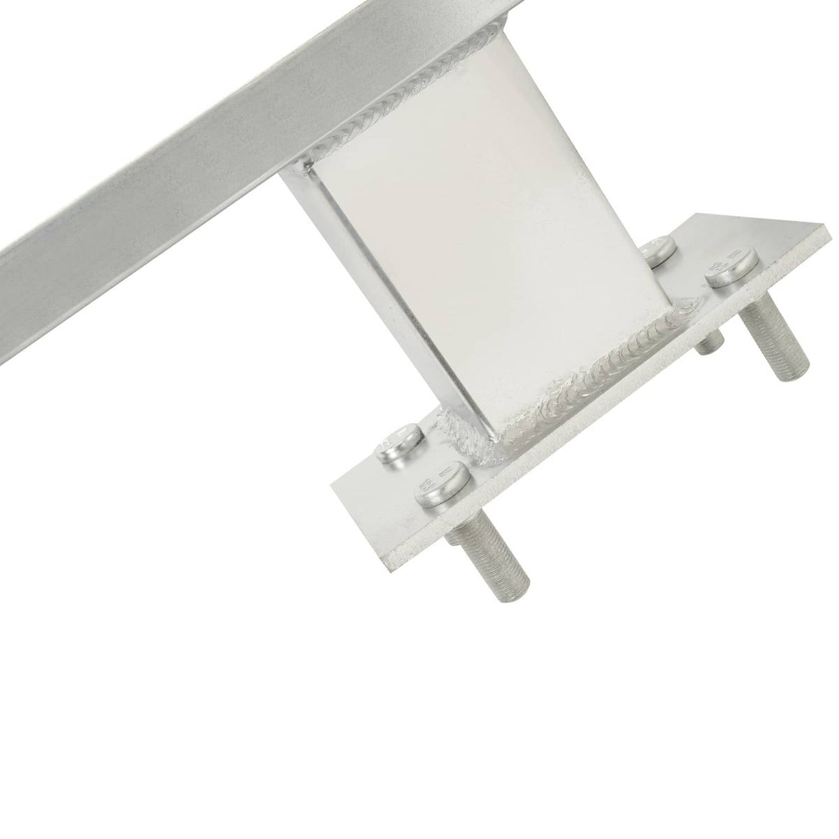 Solidspare Aluminum H-Mount Trailer Spare Tire Carrier For 6-Lug Wheels w/Mounting Hardware