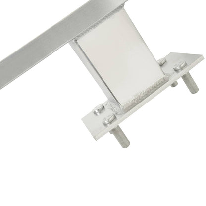 Solidspare Aluminum H-Mount Trailer Spare Tire Carrier For 6-Lug Wheels w/Mounting Hardware