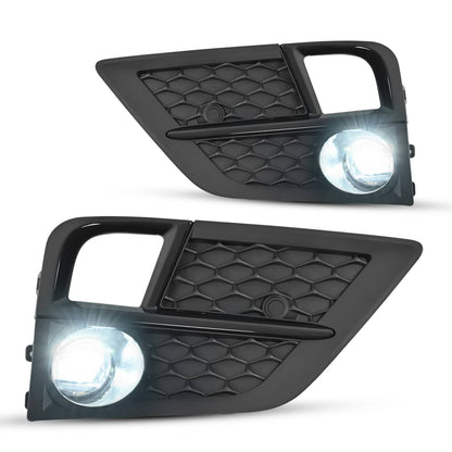 Solid Spare For 2018-2020 Honda Odyssey LED Fog Lights Front Bumper Driving Lamps W/Bezel