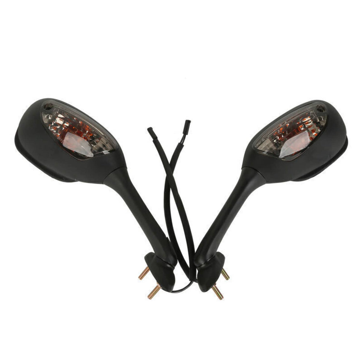 Solidspare Rearview Mirrors w/ Turn Signal Fit For Suzuki GSXR 1000 GSXR600 GSX-R 750 06-15