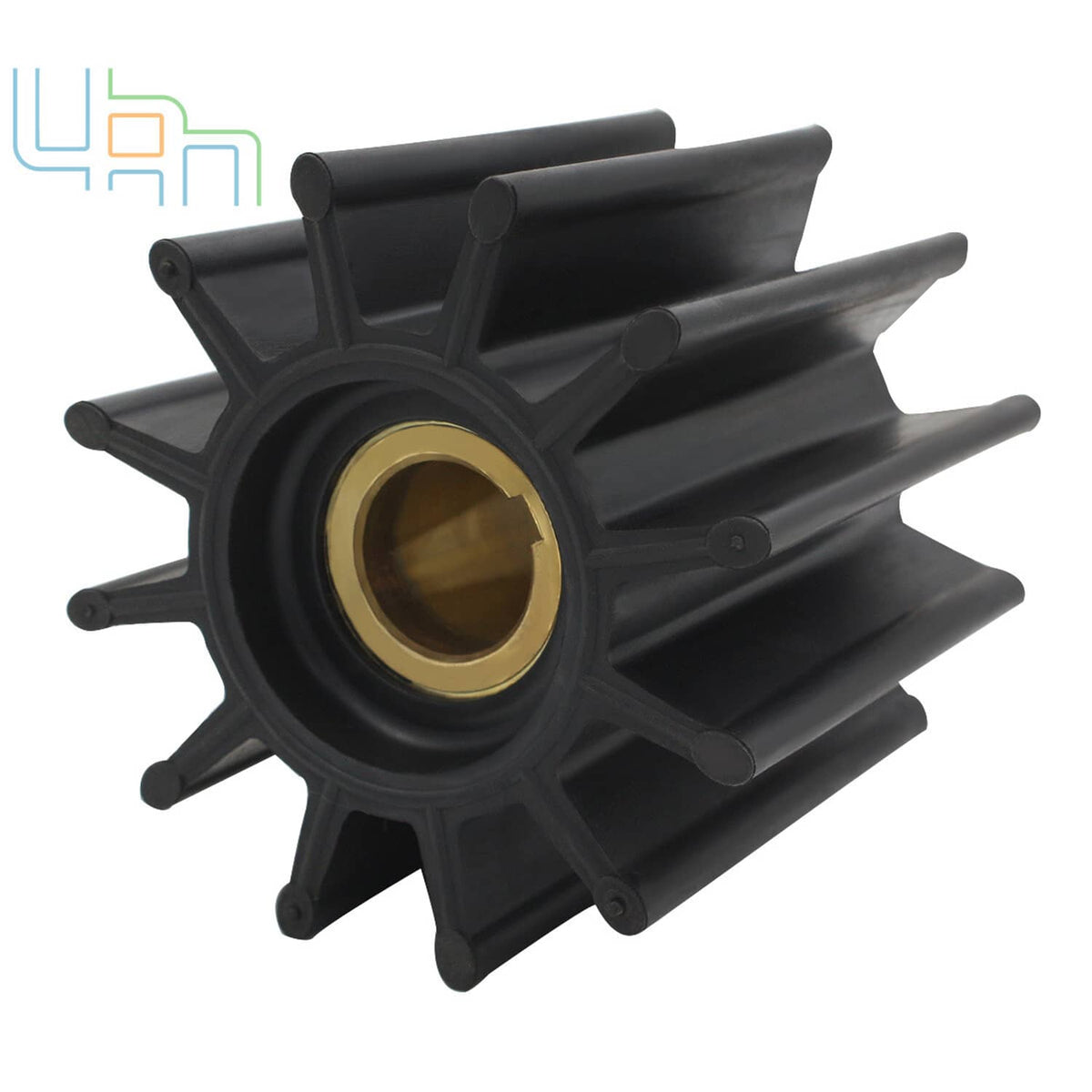 Solid Spare Water Pump Impeller for Johnson 09-704BT-1 Sherwood 17000K John Deere RE49896