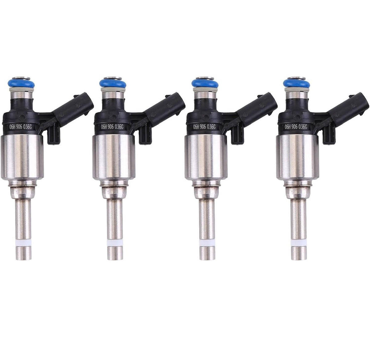 Solidspare 4pcs Fuel Injectors For Audi A4 TT VW Jetta Golf CCTA 2.0T Turbo 06H906036G NEW