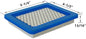 AIR FILTER FITS B&S 491588S 494245 399959 17211-ZL8-003 LG491588 AM116236