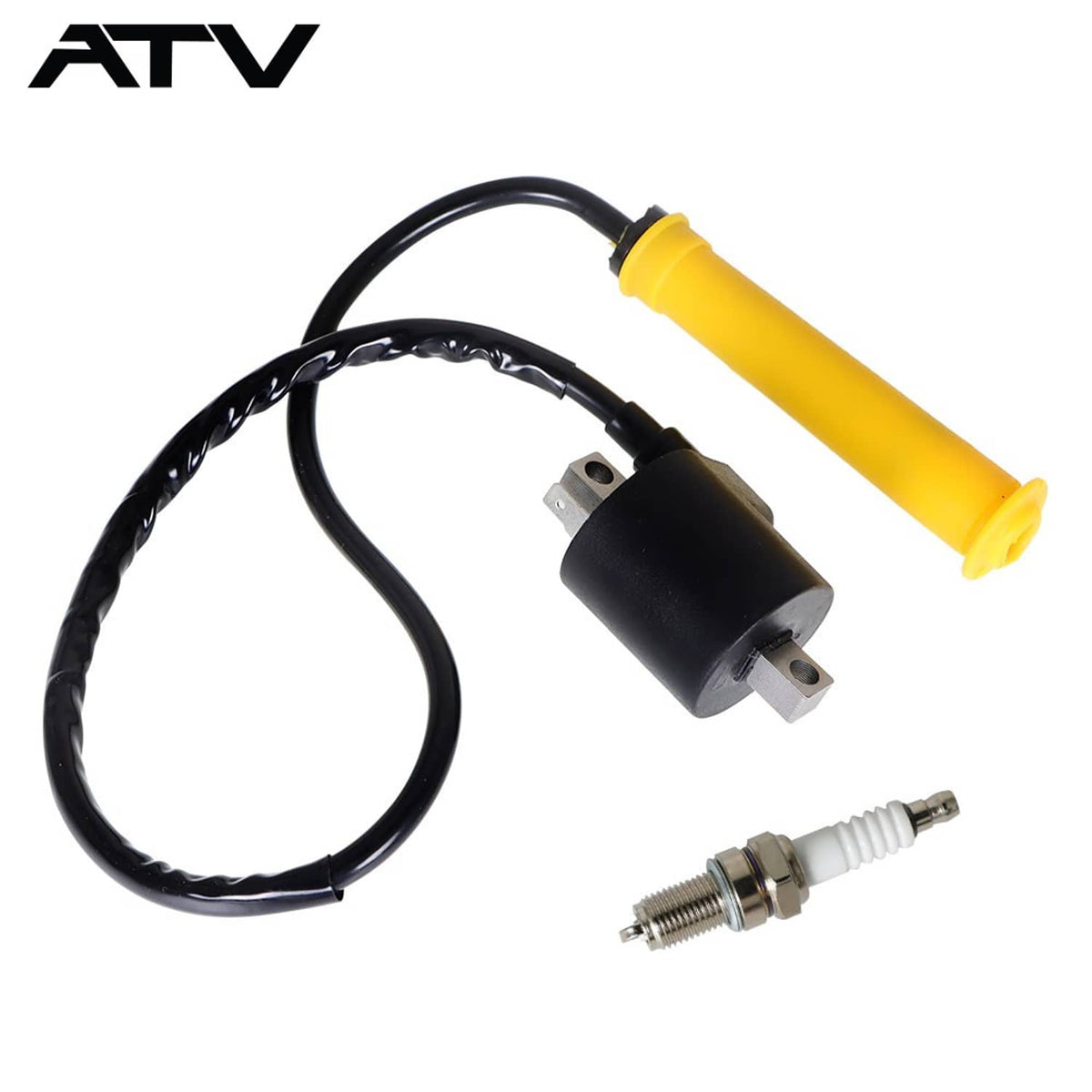 Solidspare For Honda Foreman 500 TRX500 FE FM FPM FPE Ignition Coil & Spark Plug 08-09 2011