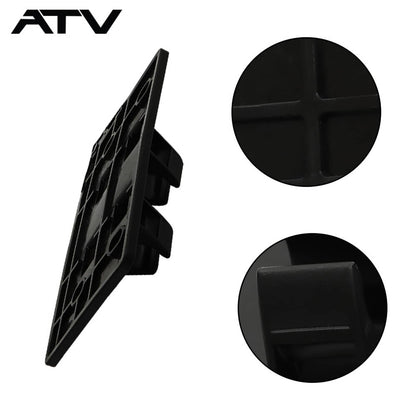 Solidspare Windshield Handle Base For Polaris Glass Tip-Out Full Windshield 5454227