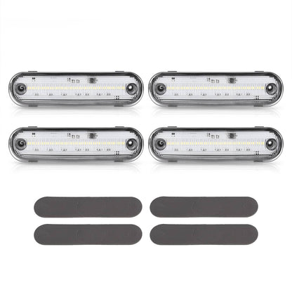 Solid Spare Clear Front + Rear LED Side Marker Light For Mazda Miata MX-5 1990-2005 4PCS NEW