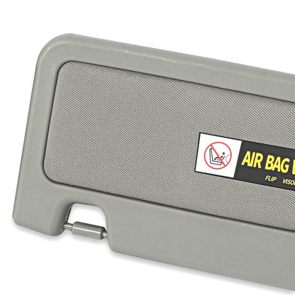 Solidspare Grey Passenger Side Right Sun Visor For 2006-2011 Honda Civic Sedan/Coupe