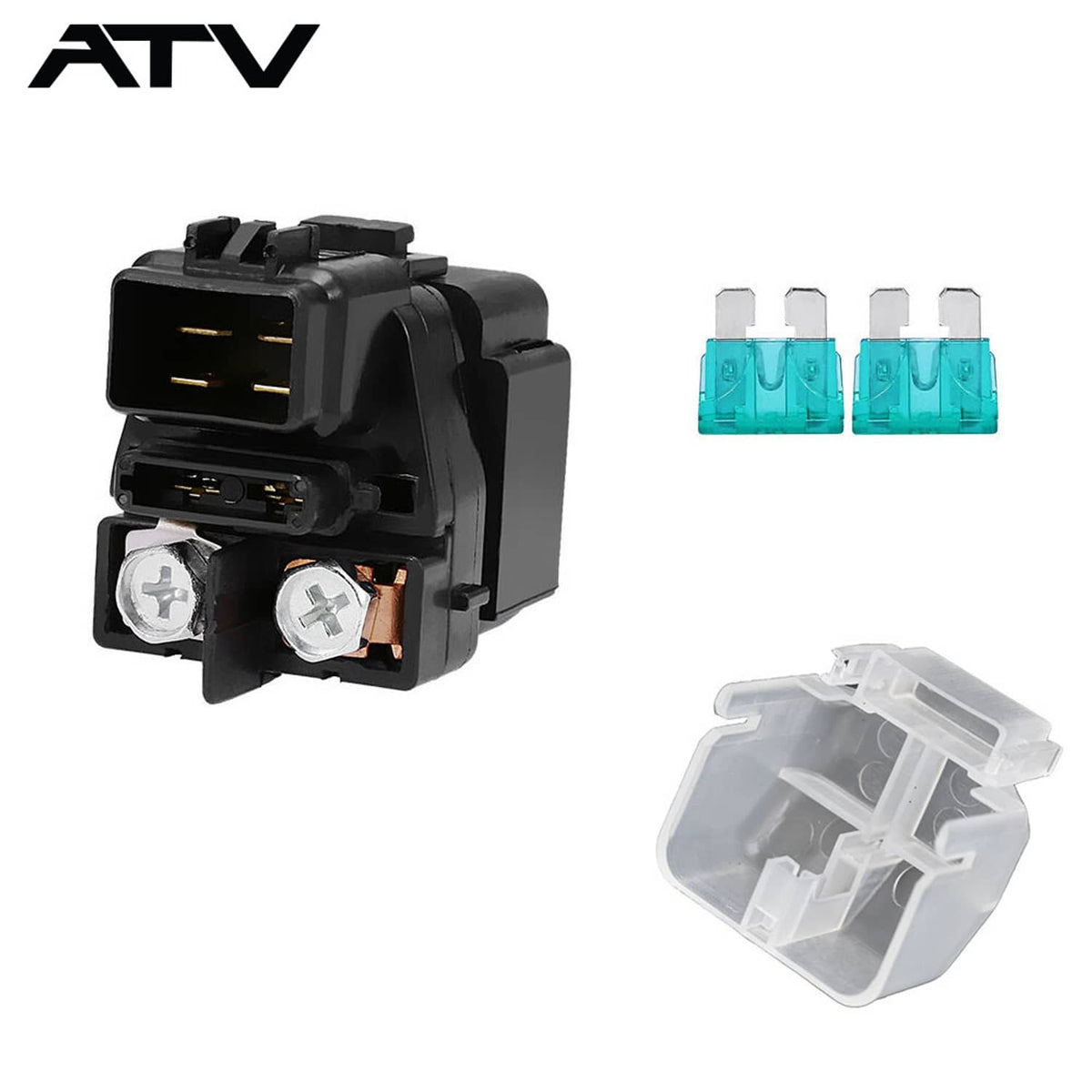 Solidspare ATV Starter Solenoid Relay for Arctic Cat 375 400 4×4 Act Vp Auto Man 1998-2005