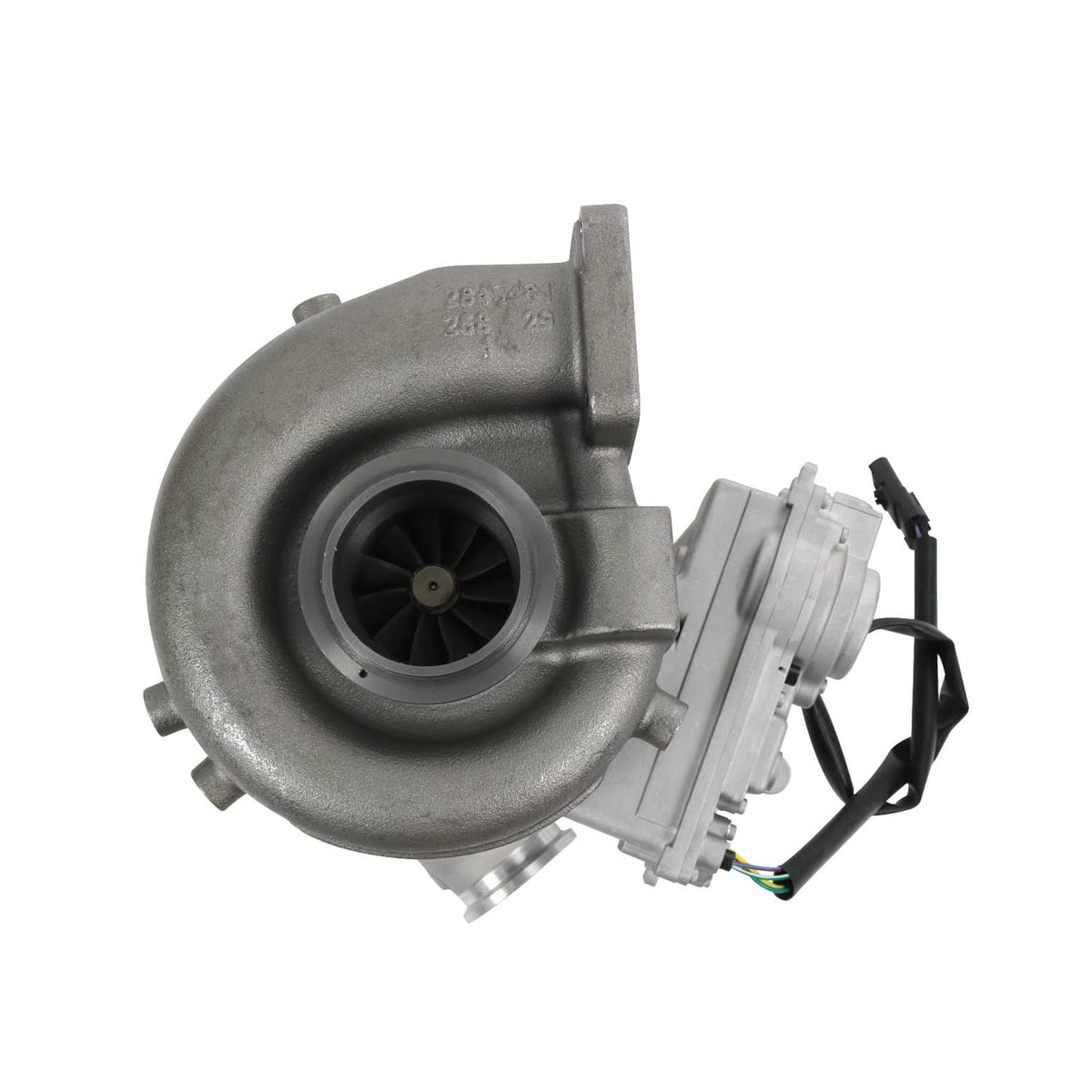 Solidspare Turbo HE451VE Turbocharger 3781360 For Cummins ISX ISX15 QSX With Solenoid Valve
