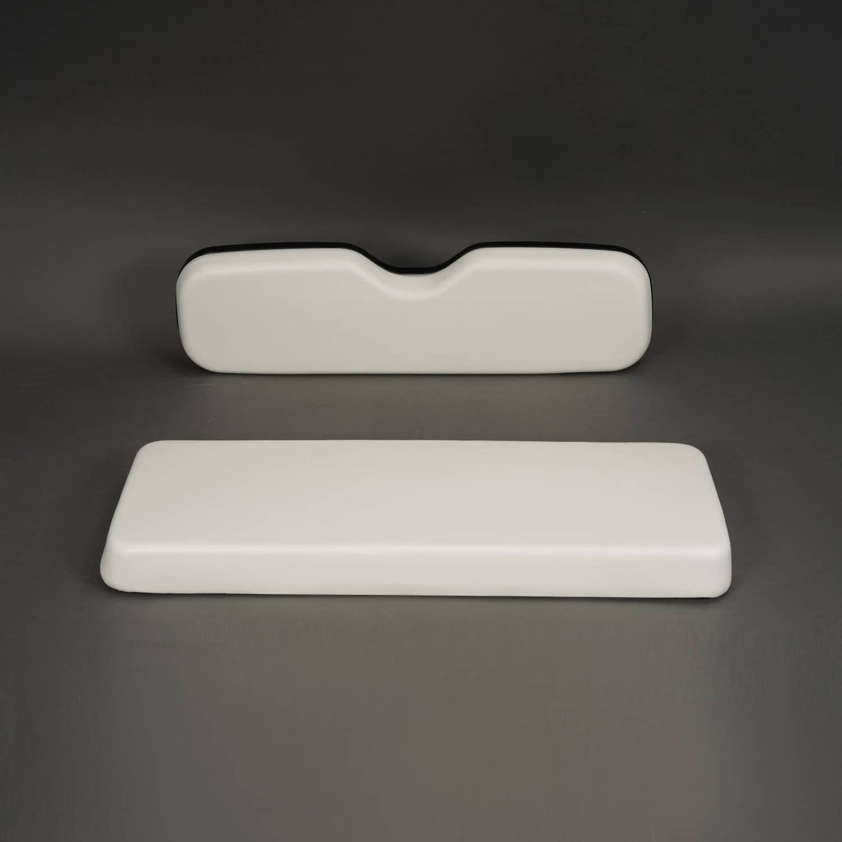 Solidspare White Seat Bottom Backrest Cushion Golf Cart For EZGO RXV,TXT,ST,ST Sport,Valor