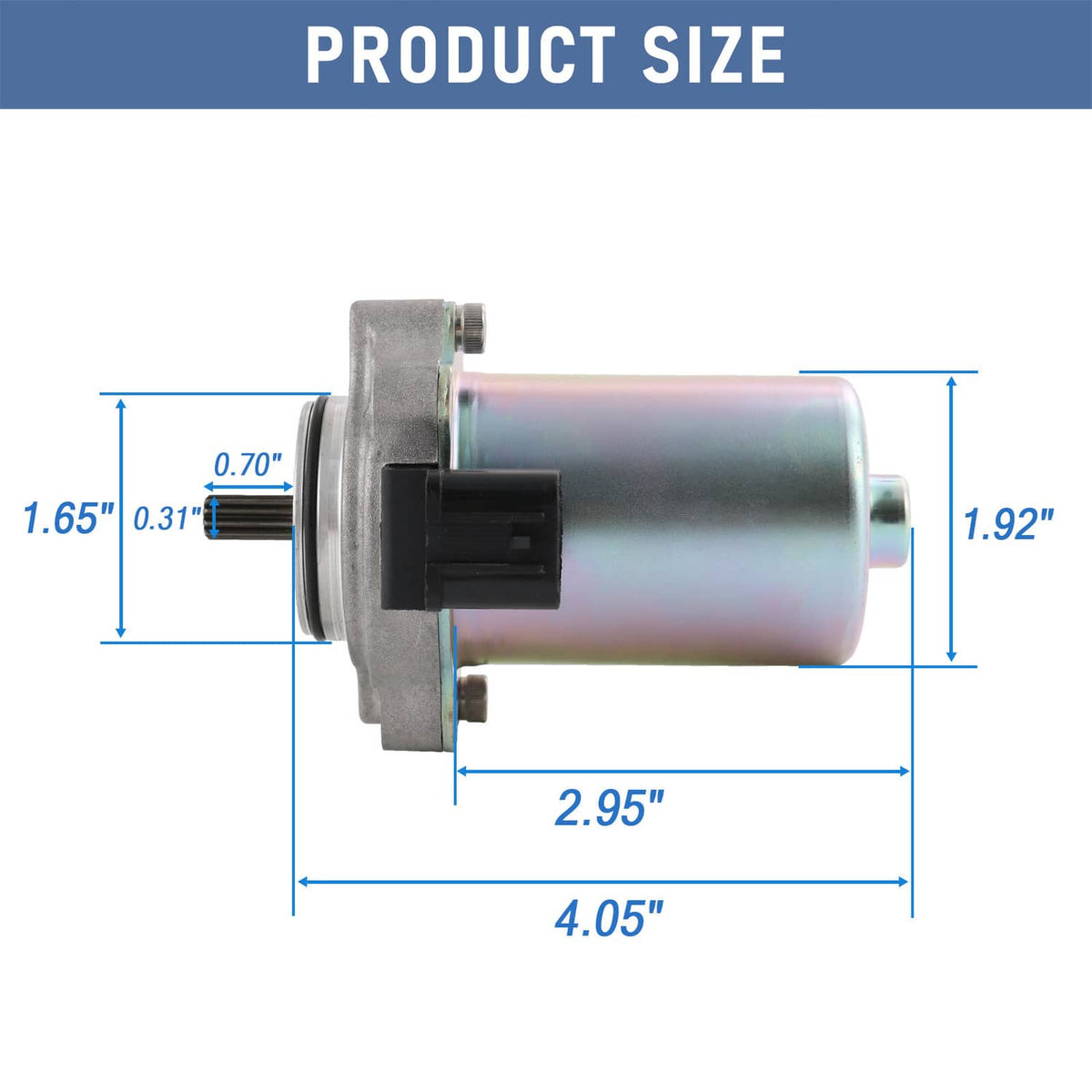 Solidspare Shift Motor Assembly for Honda 31300-HP5-601 Shift Motor Control NEW