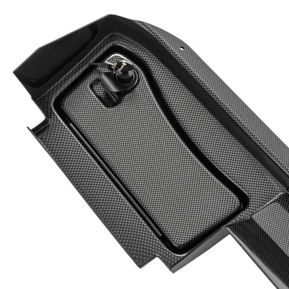 Solidspare New For EZGO RXV 08-14 Golf Cart Carbon Fiber Style Dash Board Cover