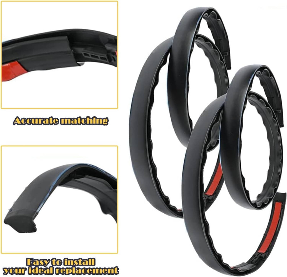 Solid Spare 2PCS ROOF DRIP MOLDING FOR 2005-2015 TOYOTA TACOMA DOUBLE CAB RH&LH 75551-04063