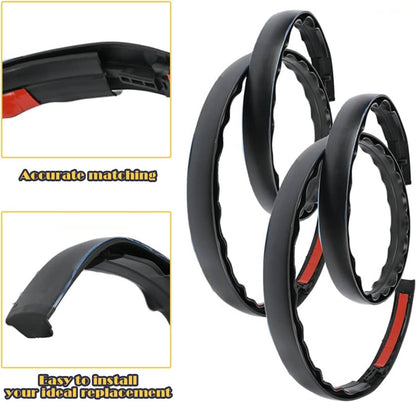 Solid Spare 2PCS ROOF DRIP MOLDING FOR 2005-2015 TOYOTA TACOMA DOUBLE CAB RH&LH 75551-04063