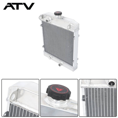 Solidspare New All Aluminum Radiator Replace For Arctic Cat 4x4 450/500/550/650/700 02-15
