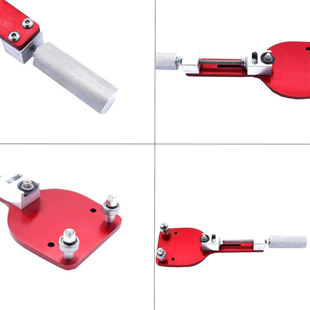 Solidspare New 77750 Red Oil Filter Cutter Tool for Filter Cutting Range From 2-3/8 to 5"