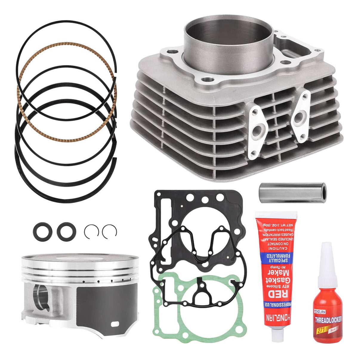 Solidspare For HONDA TRX400EX 1999-2008 85MM Bore Cylinder Piston Rings Top End Rebuild Kit