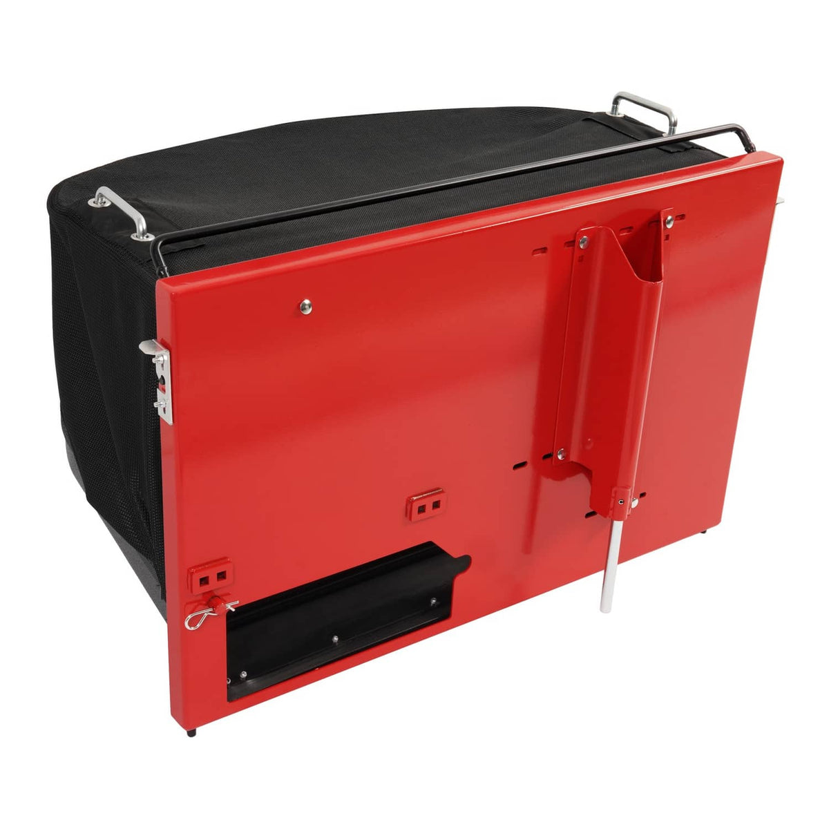 Solidspare Side Mount Catcher For Universal Red+Black Powder Coated Grass Catcher Frame
