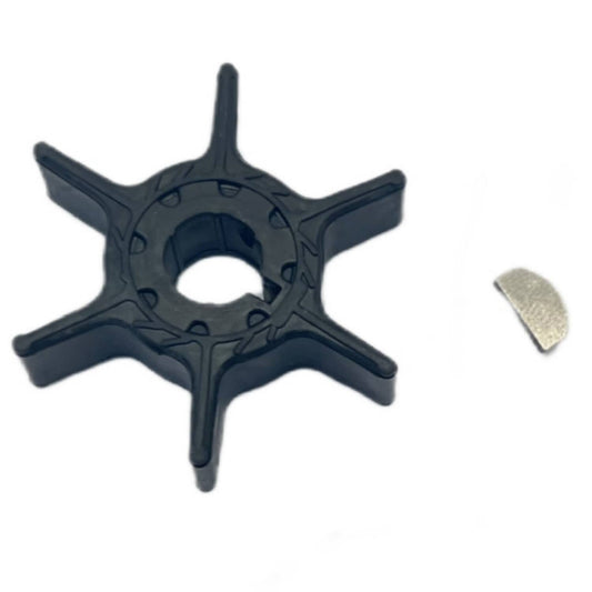 Solid Spare Water Pump Impeller w/ Key 68T-44352-00 For Yamaha 4-Stroke 6 8 9.9 HP Outboard