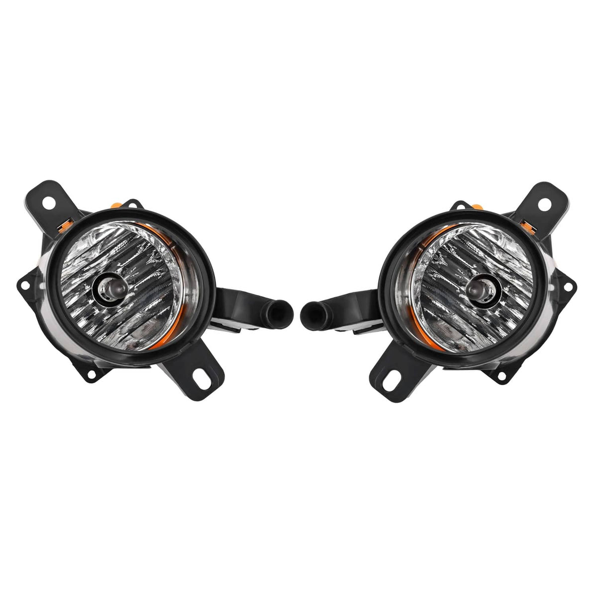 Solid Spare For Chevy Malibu 2013-2015 Clear Lens Pair Bumper Fog Light Driving Lamp LH & RH