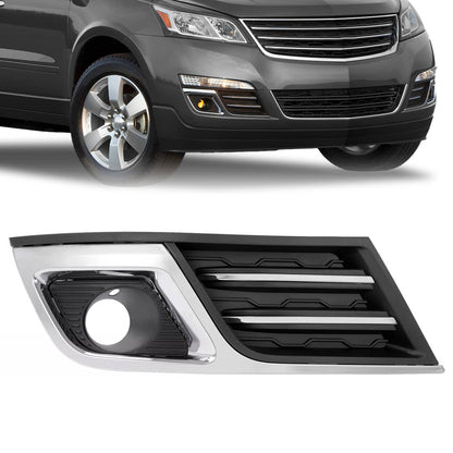 Solid Spare Fog Light Bezel Cover For Chevrolet Traverse 2013-2017 #GM1039150 Right Side