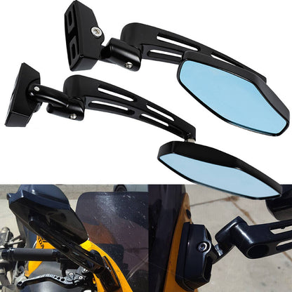Solidspare 2x Motorcycle Adjustable Rearview Mirrors For Yamaha FZR YZF 600 600R R1 R6 R6S