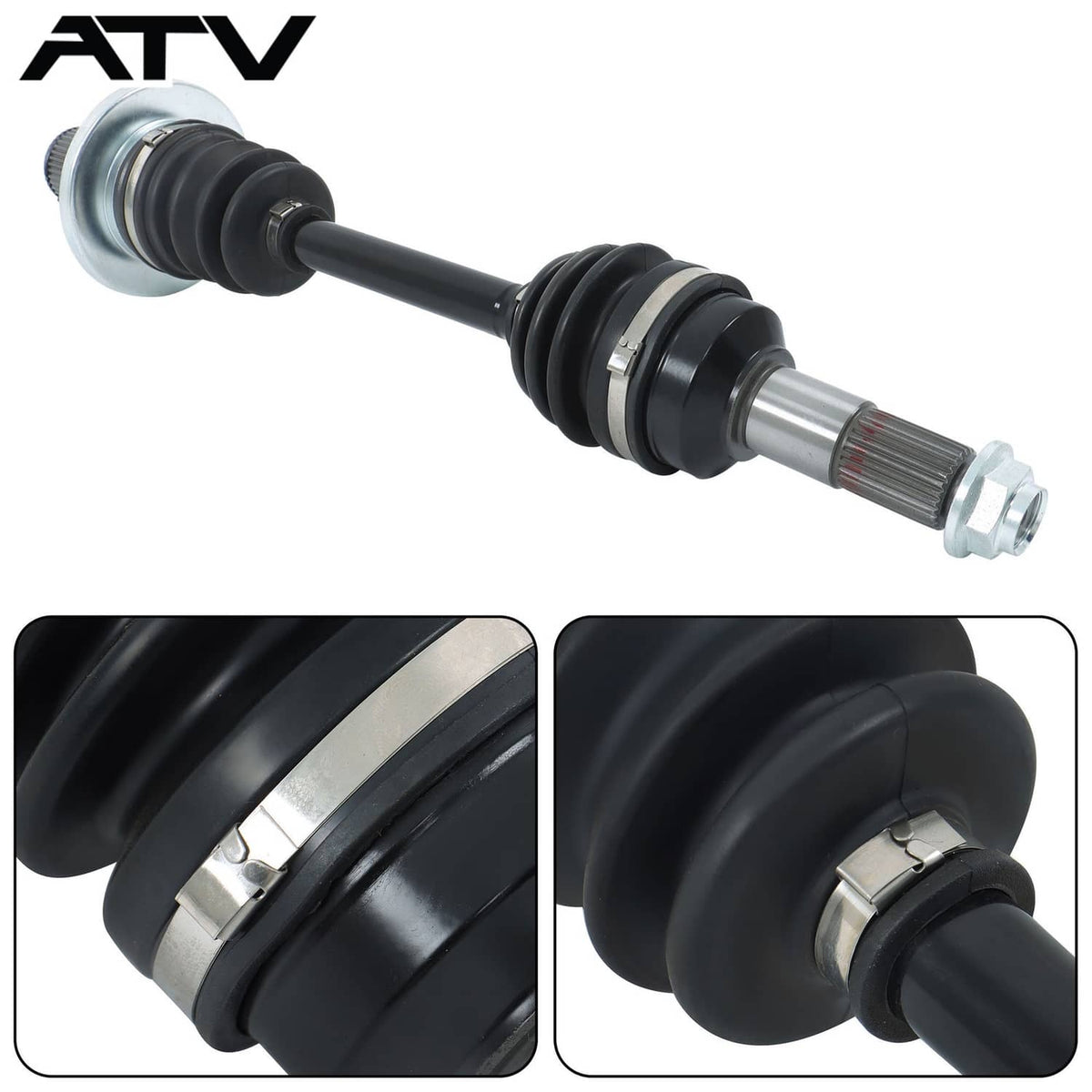 Solidspare Rear Right CV Axles Drive Shaft For Yamaha Grizzly 660 5KM-2530T-13-00 2003-2008