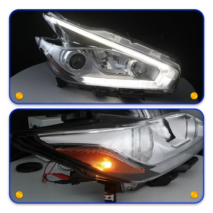 For 2015-2018 Nissan Murano Full LED Headlight Headlamp Right Passenger Side