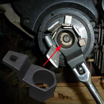 Solid Spare For Honda Acura Crankshaft Crank Pulley Wrench Holder Tool 50mm Removal Spanner