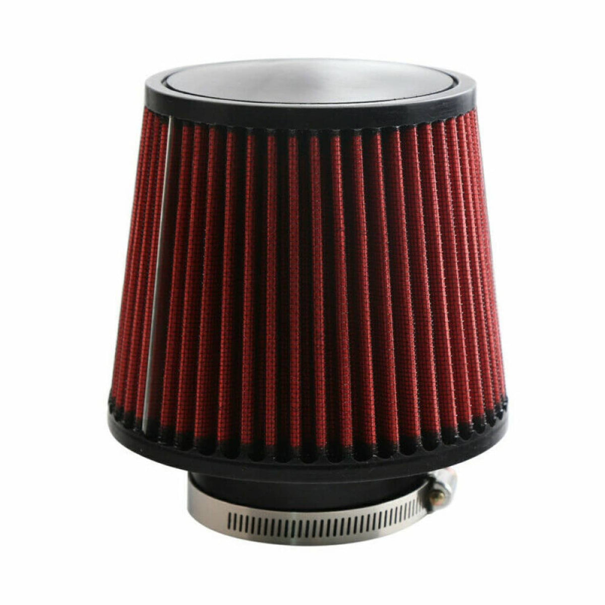 Solidspare 3" Cold Air Intake Filter Induction Kit Aluminum Pipe Power Flow Hose System
