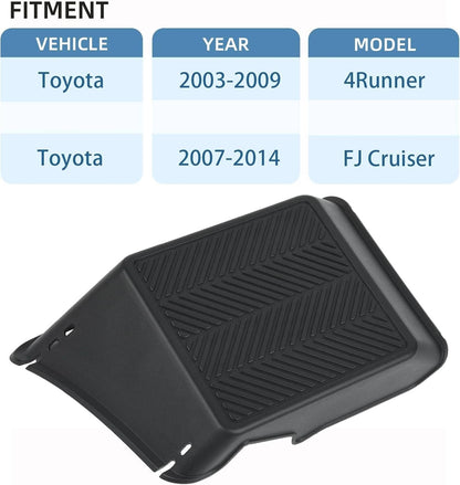 Solid Spare Driver Side Floor Cover Footrest Fit for 2007-2014 Toyota FJ Cruiser 58190-35030