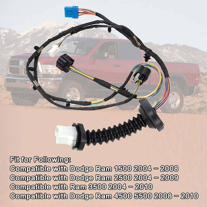 Solidspare Rear Door Wiring Harness For Dodge Ram MOPAR 56051694AA 56051931AA 56051931AB