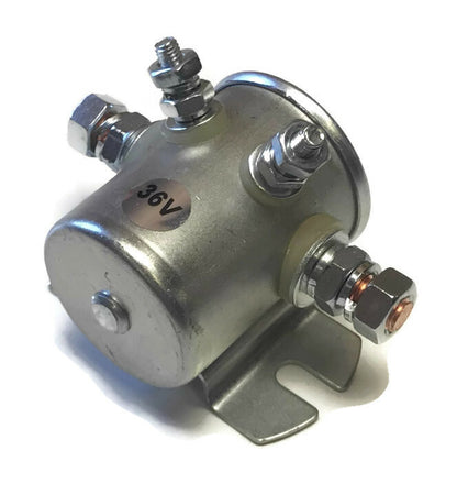 36V Solenoid replaces Karrior 704-00, Legend 645933, Melex 300668 - 4 Terminal