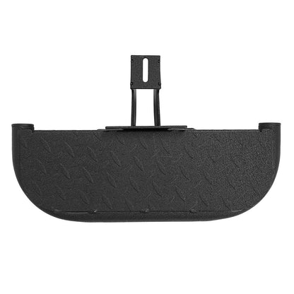 Solid Spare For 07-18 Jeep Wrangler JK Steel Side Hoop Steps Nerf Bar Running Boards 2-Door