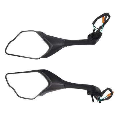 Solidspare Side Mirrors LED Turn Signal Fit For 2017-2025 2024 Honda CBR 1000RR CBR1000RR