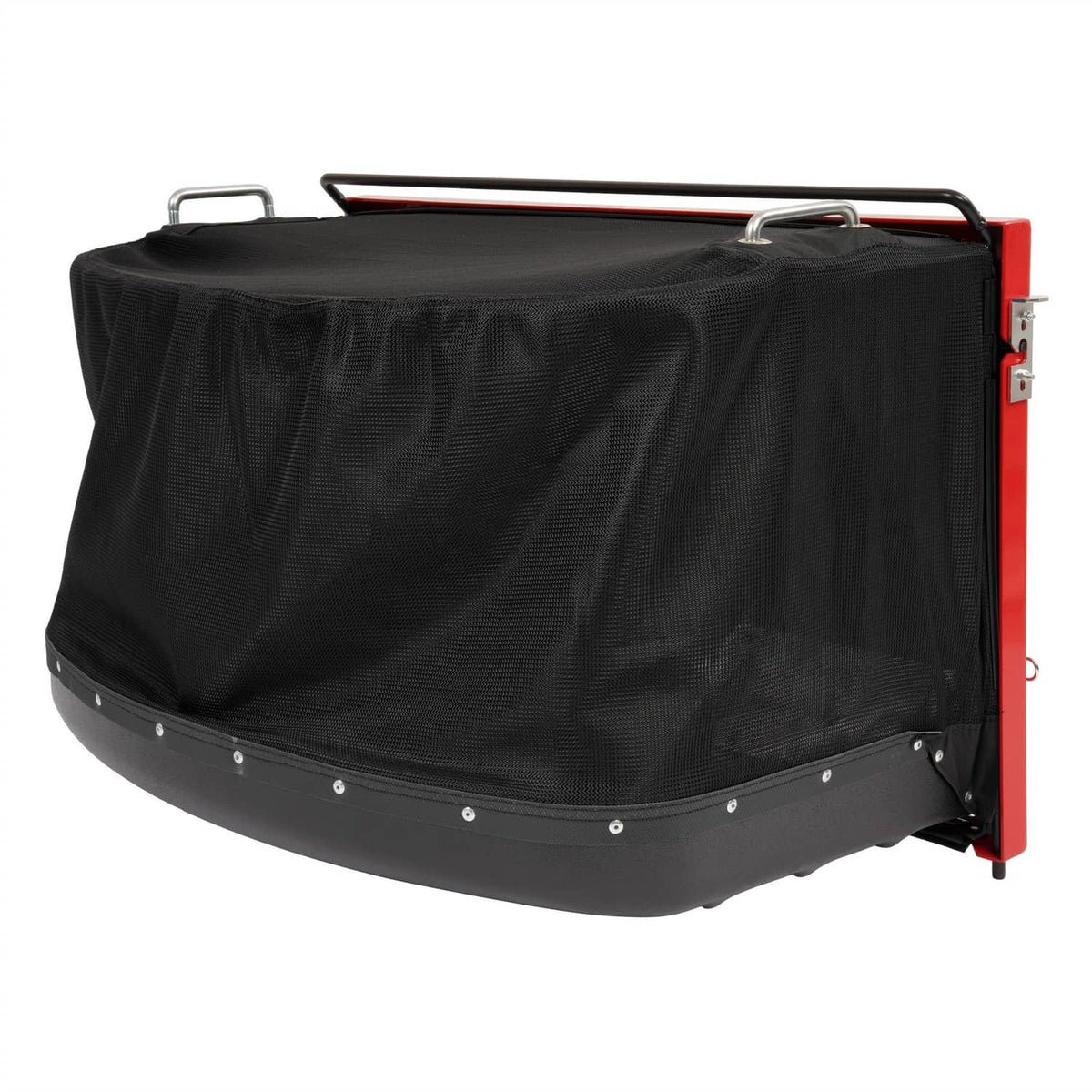 Solidspare Side Mount Catcher For Universal Red+Black Powder Coated Grass Catcher Frame