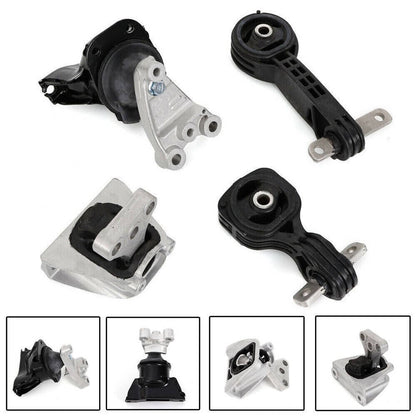 Solidspare 4PCS Engine Motor & Trans Mount Set Kit Automatic For 2006-2009 Honda Civic 1.8L