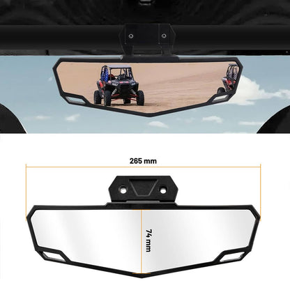 Solidspare For Polaris RZR PRO XP /4 2020-2025 UTV Rear View Center Mirror Convex 2883763