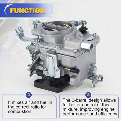 Solidspare 2 Barrel Carburetor Carb For 1986-1988 Suzuki Samurai 1.3L Engine Model Toy-250