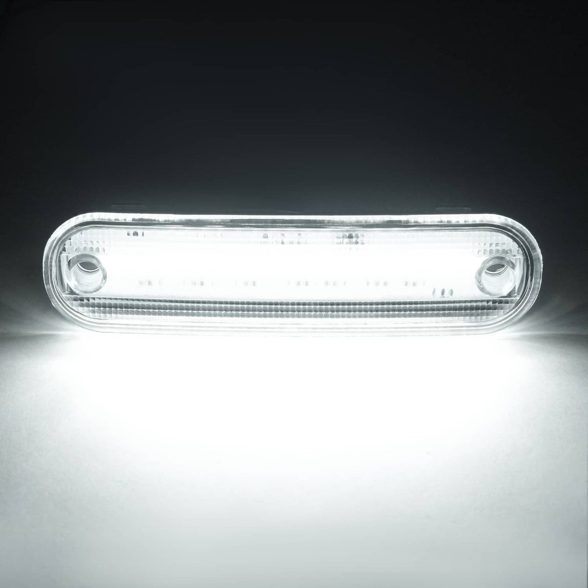 Solid Spare Clear Front + Rear LED Side Marker Light For Mazda Miata MX-5 1990-2005 4PCS NEW