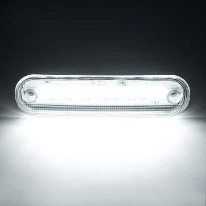 Solid Spare Clear Front + Rear LED Side Marker Light For Mazda Miata MX-5 1990-2005 4PCS NEW